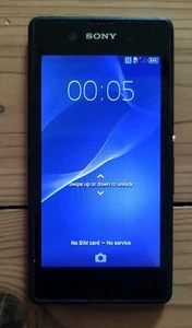 Sony Xperia E3 D2203 Black Smartphone - Picture 1 of 5