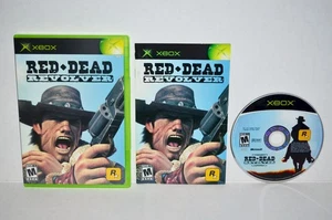Red Dead Revolver (OG Original Microsoft Xbox, 2004) 1 I Video Game CIB MINT🔥 - Picture 1 of 3