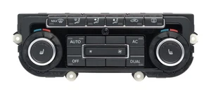 2011-2012 Volkswagen Tiguan Eos Dual Zone Climate Control Panel Part 5K0907044CF - Picture 1 of 4