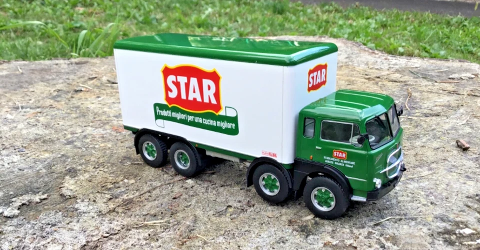 Camion D'Epoca  Fiat 690 Die cast 1/43 Modellino Truck STAR ALIMENTARI 1966 - Immagine 1 di 4
