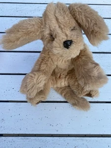 Vintage GUND 1985 Muttsy Puppy Dog Plush 10" Floppy Golden Retriever Lab Rare - Picture 1 of 4