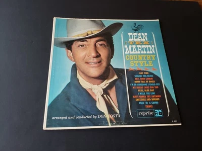 1960s VG+ Dean "Tex" Martin* – Country Style 6061 LP33 — 第 1/2 张图片
