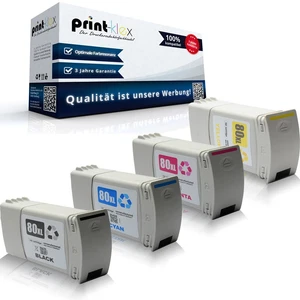 4x Alternative Tintenpatronen für HP 80 Cartridges Austausch - Office Plus Serie - Bild 1 von 11