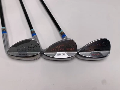 Callaway Opus Platinum Chrome Wedge Set 50* 10 | 54* 12 | 58* 8 DG Black Mens RH - Image 1 of 4