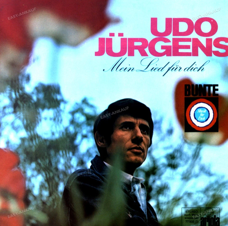 Udo Jürgens - Mein Lied Für Dich LP (VG+/VG+) '* - Image 1 of 1