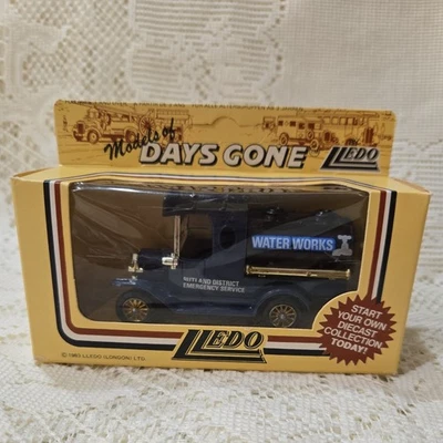 LLEDO, DAYS GONE, 8-9-A, FORD TANKER, WATER WORKS,  W/BOX  - Image 1 of 4
