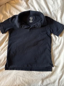 Navy Polo Wonder Nation Boys Xs 4-5 - Picture 1 of 2