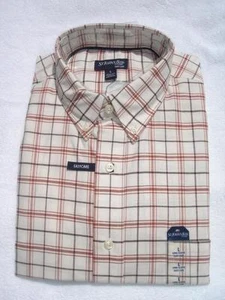 ST. JOHN'S BAY mens dress shirt Ivory Graph  Large (L)  $40 - Picture 1 of 2