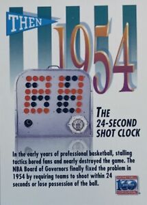 Brand New: Vintage 1992 SkyBox Then & Now 1954-1992 The 24-Second Shot Clock