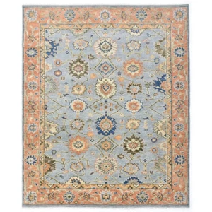 Oushak hand knotted rugs for living room home decor traditional vintage carpet. - Picture 1 of 9