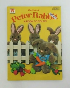 Vintage The Tale of Peter Rabbit Coloring Book Unused Whitman 1978 - Picture 1 of 4