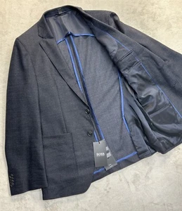 Hugo Boss Travel Unconstructed Slim Stretch Blazer Jacket Wool Men Sz 36 S NWT - Picture 1 of 18