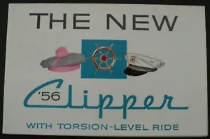 1956 Packard Clipper Sedan Constellation Hardtop Torsion Level Ride Sale Mailer - Picture 1 of 5