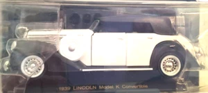 EDICOLA 1:32 AUTO DIE CAST 1939 LINCOLN MODEL K CONVERTIBLE - Foto 1 di 1