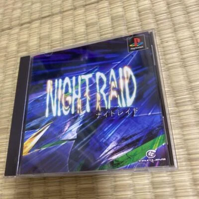 PS NIGHT RAID STG Shooter Game Playstation 1 TAITO Sony With Manual - Image 1 of 2