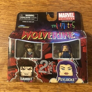 Diamond Select MARVEL MINIMATES GAMBIT & PSYLOCKE SERIES 28 ACTION FIGURES - Picture 1 of 4