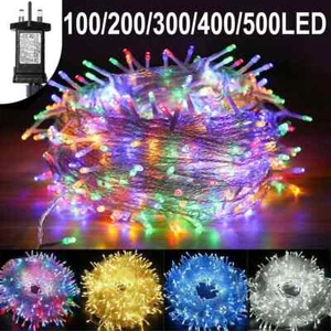 Fairy String Lights 10-100m Mains Plug In Christmas Tree Indoor & Outdoor UK - Picture 1 of 18