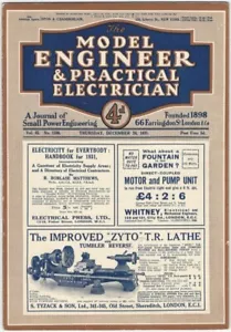 English Model Engineer & Practical Electrician Magazine - December 24, 1931 - Imagen 1 de 2