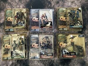 McFarlane Twisted Land Of Oz Complete Set Of 7 New W/ The Flying Monkeys