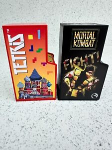 2019 Tetris, and 2020 Mortal Combat 1 oz .999 silver coin Video Game 3k Mintage