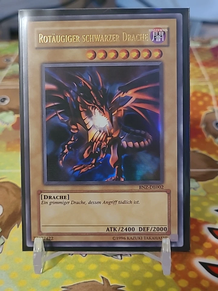 Rotäugiger Schwarzer Drache Red Eyes Black Dragon BNZ-DE002 German - Image 1 of 1
