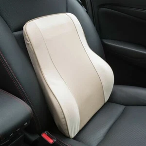 Car Seat Driver Waist Lumbar Back Support Cushion Office Home Chair Memory Foam - Picture 1 of 8