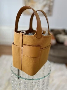 BNIB Hermes Picotin 18 Cargo in Sesame Palladium Hardware B Stamp - Picture 1 of 24