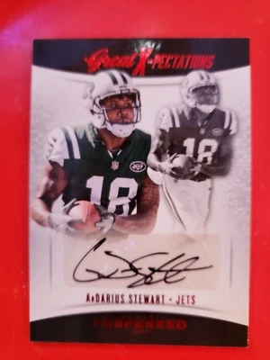 2017 PLAYOFF PREFERRED ArDARIUS STEWART ROOKIE AUTO #'D 12/49. GREAT... - Image 1 of 3