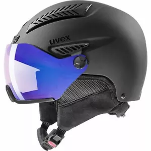 Skihelm mit Visier uvex hlmt 600 visor vario Schwarz 57 bis 59 cm - Bild 1 von 5