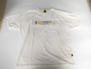 Cat Diesel Power Men's T Shirt White Size XL Official Branded 