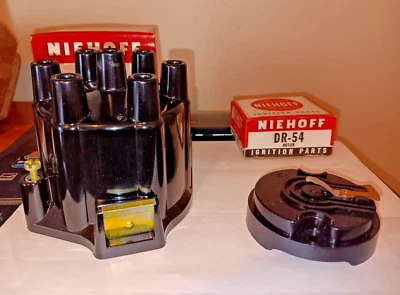 62 63 64 65 66 BUICK 64 65 OLDSMOBILE F85 DISTRIBUIDOR TAPA Y ROTOR 6 CILINDROS  Foto 1 de 4