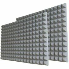 6-48x Acoustic Wall Panel Tiles Studio Sound Proofing Insulation Foam 19x19x2"