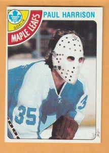 Paul Harrison Toronto Maple Leafs 1978-79 Topps #123 12N - Imagen 1 de 2