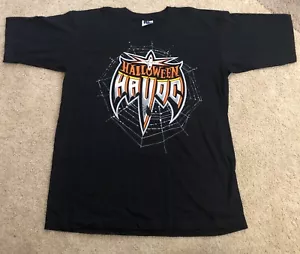 Vintage WCW Halloween Havoc 1999 Ain't No Bluffing XL Authentic T-Shirt - Picture 1 of 4