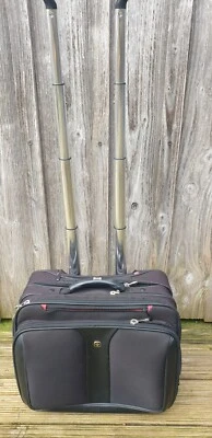 Aktenkoffer, Reisetasche, Trolly, mit Rollen + Teleskopgriff, v. Wenger, Schweiz - Bild 1 von 4