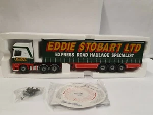 Corgi 1:50 Scale CC13201 DAF XF Super Space Cab Curtainside Eddie Stobart - Picture 1 of 7