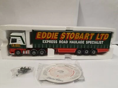 Corgi 1:50 Scale CC13201 DAF XF Super Space Cab Curtainside Eddie Stobart - Image 1 of 4