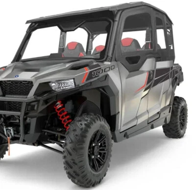 2018-2025 Genuine Polaris General 1000 XP4 4-Seat Zip Upper Doors 2891287 - Image 1 of 2