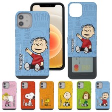 Charlie Sally Linus Words Card Bumper Cover for iPhone 12 11 Pro Max mini 8 Case