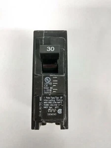 Interruptor de circuito enchufable Siemens Q130 1 polo 30 amperios 120/240 V - Imagen 1 de 5