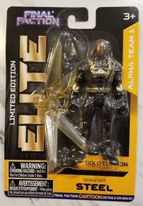 Final Faction Elite Edition Sergeant Steel Actionfigur Neu - Bild 1 von 2