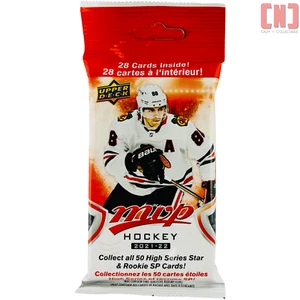Upper Deck NHL 2021-22 MVP Hockey Trading Cards Fat Value Pack 28 Cards - Picture 1 of 2