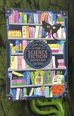 ILLUMICRATE SCIENCE FICTION BOOKCASE JIGSAW PUZZLE 1000 PIECES - BRAND NEW - Image 1 of 4