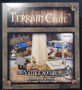Terrain Crate Village Square Mantic - Preowned Unused Kit - Picture 1 of 1