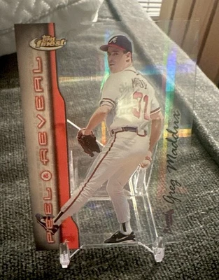 Greg Maddux 1999 Finest Peel & Reveal Sparkle #PR6 Atlanta Braves 🔥 - Image 1 of 3