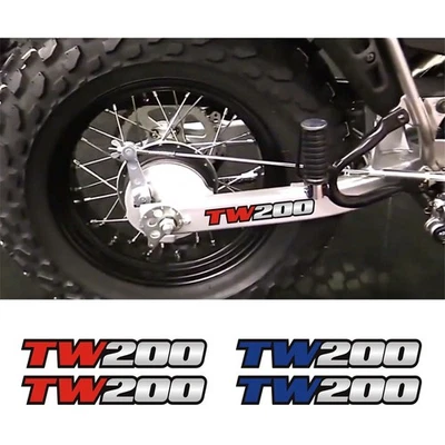 2x TW200 Swingarm Stickers Decals Stripes For YAMAHA TW 200 1987-2025 - Image 1 of 4