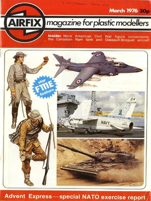 A COLLECTION OF 124 VINTAGE AIRFIX MAGAZINES + 4 EXTRA BOOKS ON PDF PC DVD ROM - Image 1 of 4