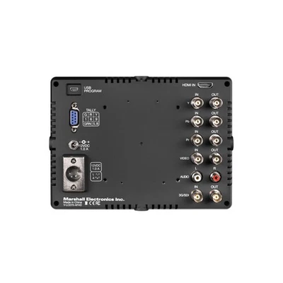 Marshall Electronics 7-Inch 1024x600 Camera-Top Monitor with Sony Battery Mount - Image 1 of 3