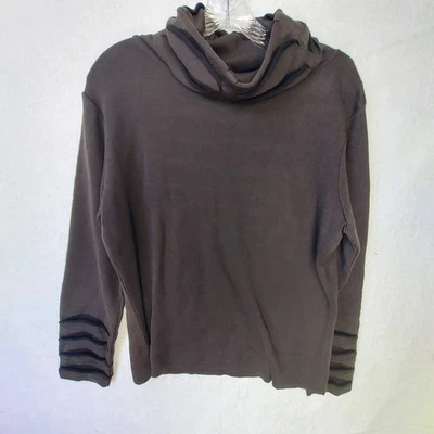 NWT Guido Pisani Womens Wool Blend  Sweater Size TG.L Made In Italy Brown - Image 1 of 4