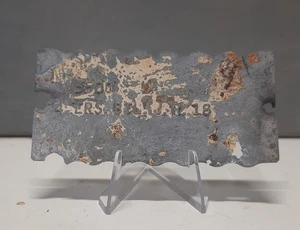 Plaque de soldat allemand WW2 KIA - Matériel Original - Dog Tag GRS US german GB - Bild 1 von 4